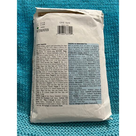 Butterick Sewing pattern 5110 18" doll clothes - Picture 3 of 9